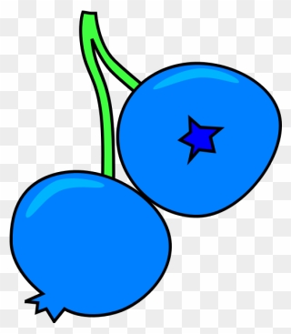 Blueberry Vector Image - Clip Art Blue Berry - Png Download