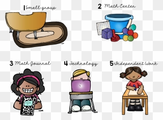 Resources To Teach Guided Math - Guided Math Clip Art - Png Download