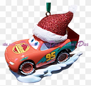Cars Christmas Clipart - Lightning Mcqueen - Png Download