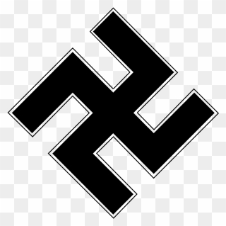 Nazi Swastik Logo Png - Swastika Png Clipart