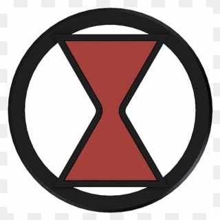 Black Widow Symbol Clipart Graphic Freeuse Black Widow - Emblem - Png Download