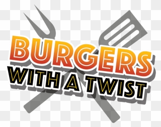 Burgers With A Twist - Illustration Clipart