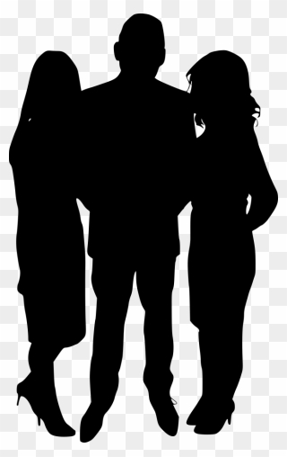 Silhouette Png Posing Clipart