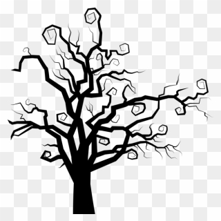 Tree Png Download - Spooky Tree Silhouette Png Clipart