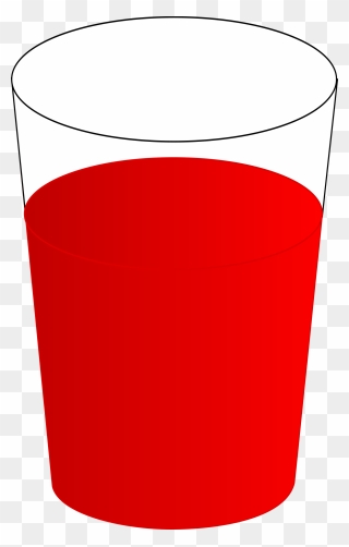 Glass Clipart Red, Glass Red Transparent Free For Download - Red Glass Clipart - Png Download