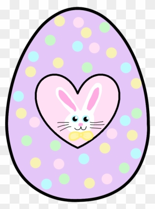 Clipart Egg Shaped - Easter Bunny - Png Download