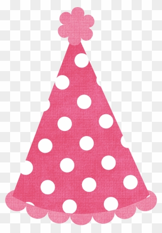 Party Hat Clipart Pink - Cute Birthday Hat Png Transparent Png