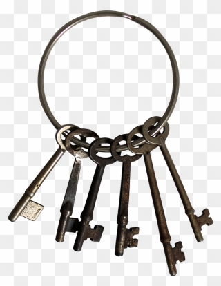 Skeleton Key Png - Transparent Background Old Keys Png Clipart