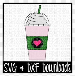Free Drink * Frozen Drink * Frappuccino Svg - Ice Cream Clipart