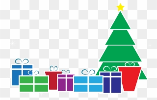 School Christmas Store Clipart