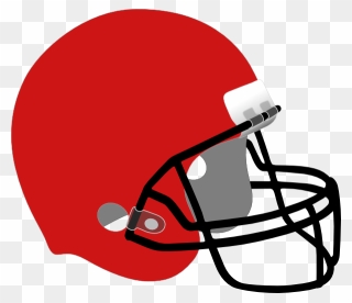 Red Football Helmet Clipart Clip Art Transparent Library - Football Helmet Clipart Transparent - Png Download