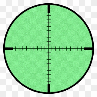 Night-vision Crosshairs Image - Night Vision Png Clipart