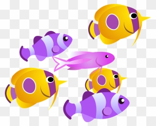Tropical Fish Clipart - フリー イラスト 素材 熱帯魚 イラスト - Png Download