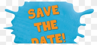 Save The Date Button - Graphic Design Clipart