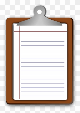 Writing Pad Clipart - Pad Clipart - Png Download