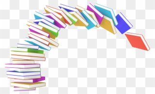 Stock Photography Book Royalty - Stack Of Books Falling Clipart