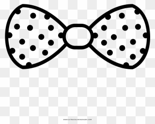 Transparent Polka Dot Bow Tie Clipart - Polka Dot Bow Tie Clip Art - Png Download