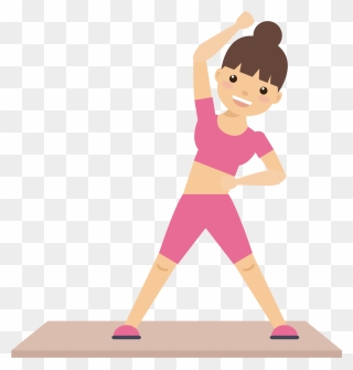 Free Physical Fitness Clipart Svg Free Library Female - Exercise Clip Art Png Transparent Png