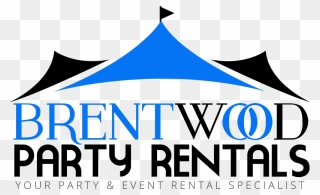 Brentwood Party Rentals - Party Rentals Logo Clipart