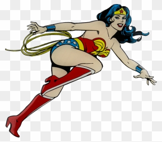 Wonder Woman Png Clipart - Cartoon Wonder Woman Transparent Background
