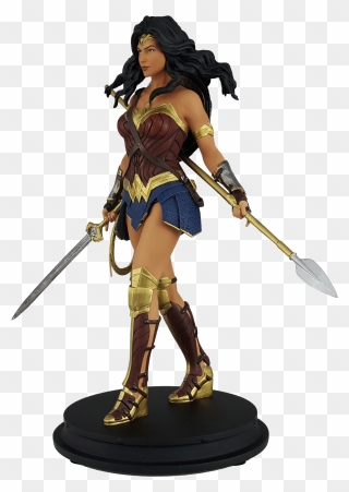 Wonder Woman Movie Statue, Based Off The Film"s Scans - Mulher Maravilha De Brinquedo Clipart