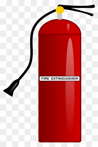 Fire Extinguisher Vector Image - Transparent Background Fire Extinguisher Clipart - Png Download