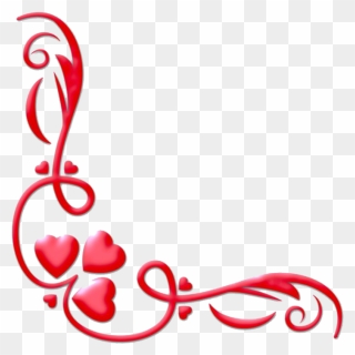 Heart Valentines Day Border Png Image - Valentines Day Border Clipart