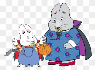 Max And Ruby Halloween Outfits - Portable Network Graphics Clipart