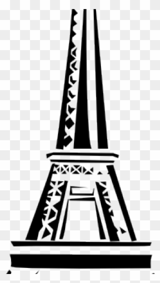 Watchtower Clipart Tall Tower - Eiffel Tower Logo Png Transparent Png