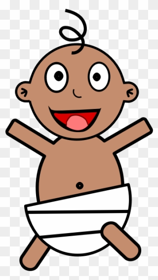 Happy Baby - Clipart Gender Neutral Baby - Png Download