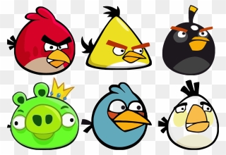 The Birds And The Piigs Png Clipart - Angry Birds Transparent Png