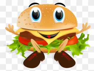 Funny Burger Png Clipart