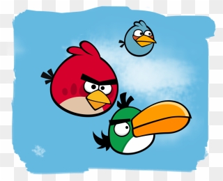 Red Angry Bird Transparent Background Clipart