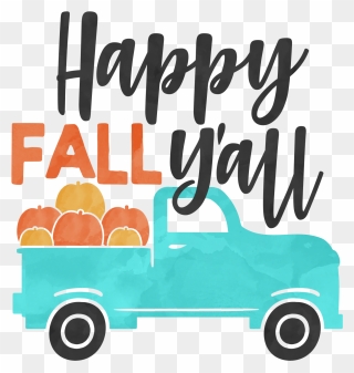 Happy Fall Yall Clipart