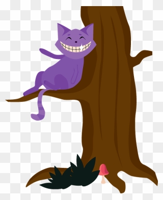 Cheshire Cat Clipart - Cartoon - Png Download