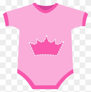 Vest Clipart Baby Girl, Vest Baby Girl Transparent - Baby Boy Onesie Clipart - Png Download