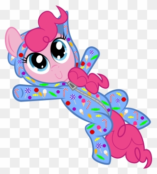Transparent Pajamas Clipart - My Little Pony Footed Pajama - Png Download