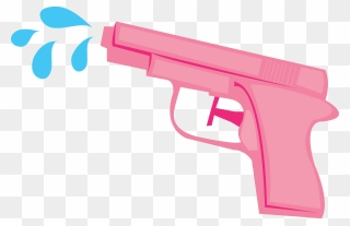 Water Gun Clip Art - Png Download