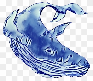 Blue Whale Trading Company Clipart