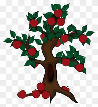 Apple Tree Clip Art - Png Download