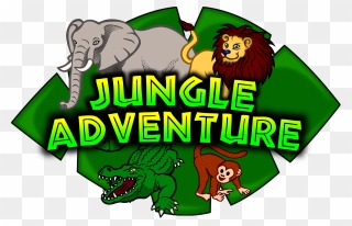 Jungle Adventure Kids Club Logo 2 Clip Arts - Jungle - Png Download