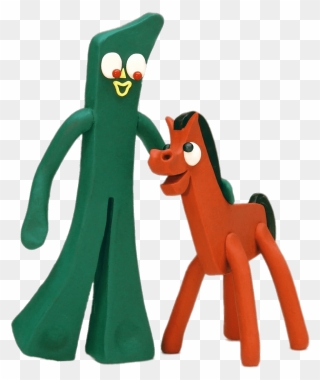 Gumby And Horse Pokey - Gumby Png Clipart