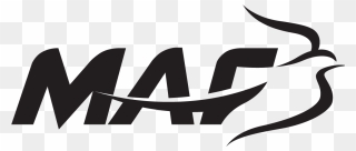 Maf Logo, Black - Mission Aviation Fellowship Clipart