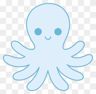 Octopus Silhouette Png - Cute Octopus Silhouette Clipart