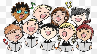 Singing Together Clipart