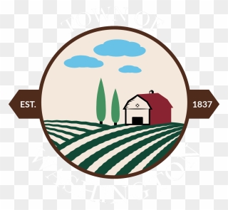 Town Of Washington - Farm House Logo Clipart