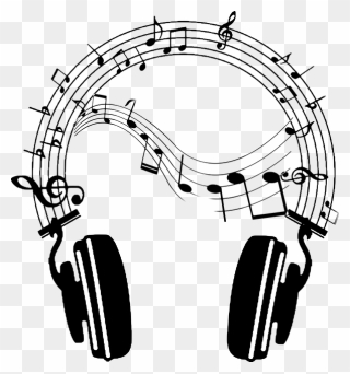 #freetoedit #auriculares #music #notas #notasmusicales - Note Music Art Png Clipart