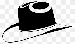 Cowboy Hat Vector Graphics Cowboy Boot - Cowboy Hat Vector Png Clipart