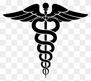 Staff Of Hermes Caduceus As A Symbol Of Medicine Clip - Medical Symbol - Png Download