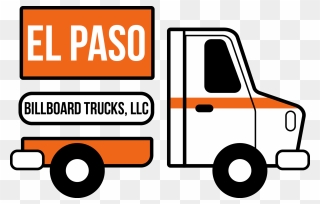 El Paso Billboard Trucks Clipart